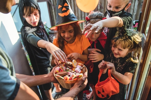 kids trick or treating