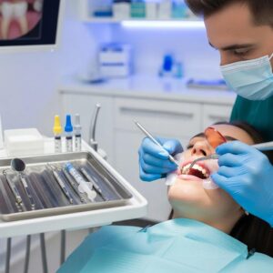 dentist-applying-composite-veneers-to-a-patients-teeth-in-a-well-lit-dental-office